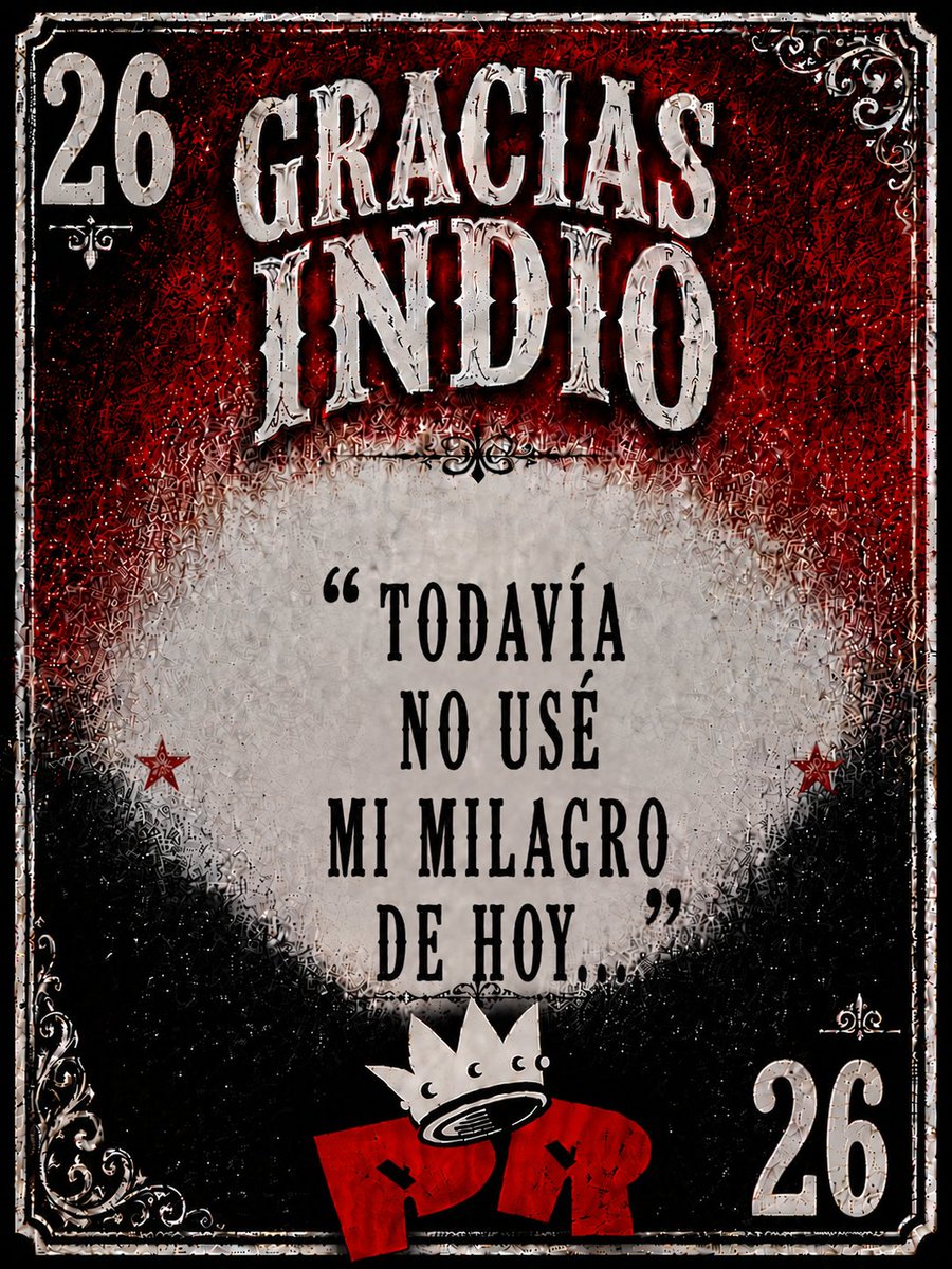 msbp10's tweet photo. @Indio_Solari_ok una frase, un pensamiento, una enseñanza por día... https://t.co/255EoLmpqY