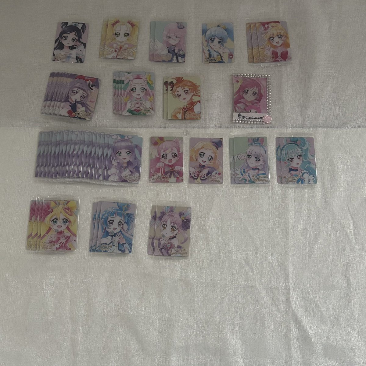 CureCure2001's tweet photo. プリキュア 交換 譲渡 ウエハース プリキュアカードウエハース 買い取り

求￤下線なし130/枚＋送料、下線付き100/枚＋送料or画像5＞固ツイ

譲￤画像参照

・ゆうちょ振込優先
・下線＞その他からの抱き合わせ
・画像6必読
・初回様リンク必読
・1部仮約束済 https://t.co/4Vw7O25tDa