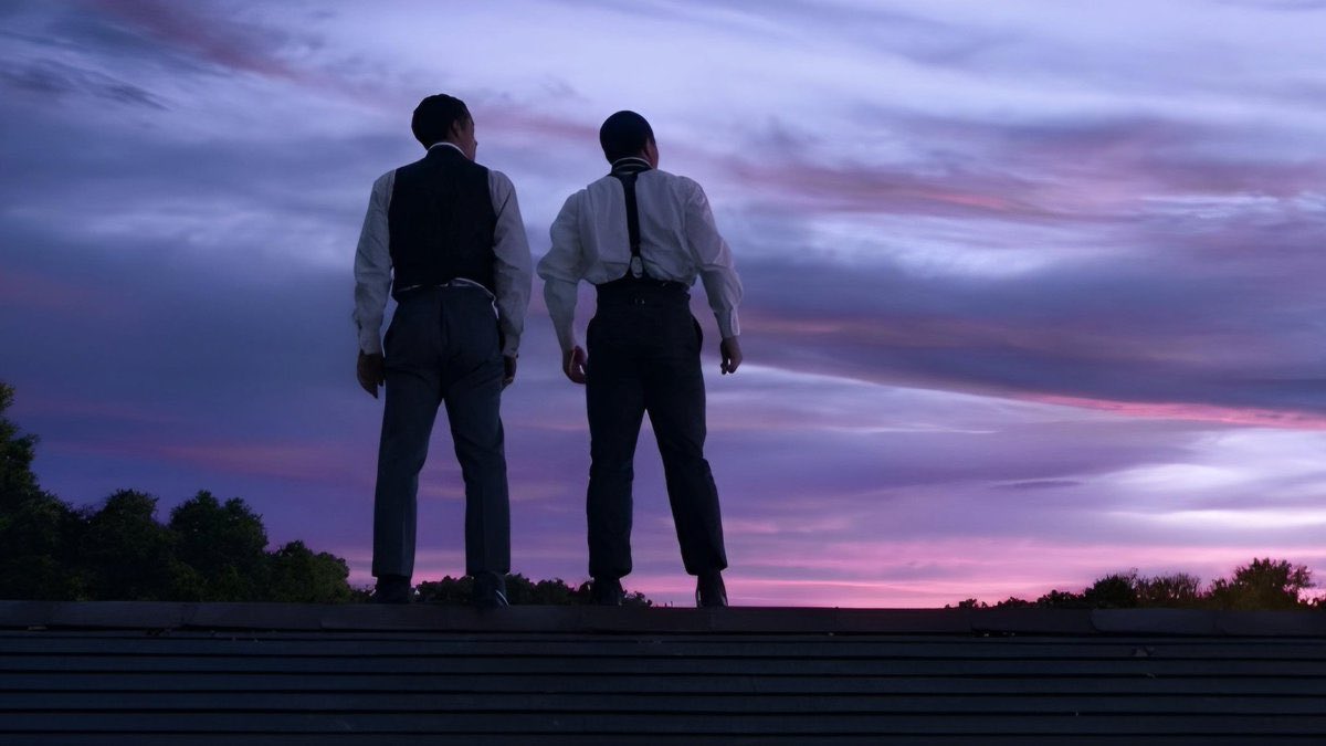 AfroJediii's tweet photo. Lestat’s first evening without his mother…

&amp; Louis’ last morning with his brother. 

cinematic parallels. the sky bruised to purple. https://t.co/yavPiCWdbW