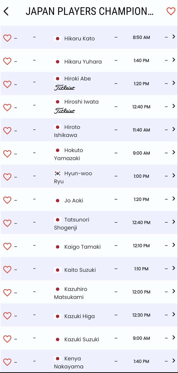 GlennChisholm4's tweet photo. #JapanPlayersChampionship #JGTO #JapanGolfTour #Golf #GolfLife #GolfNews #GolfUpdates #GolfMedia #TournamentGolf #Leaderboard #RoundOne #OpeningRound #BirdieWatch #RoadToVictory #ProGolf #GolfFans #Tochigi #NishiNasunoCountryClub #GolfCommunity #FairwaysAndGreens https://t.co/JXiowcR1cU