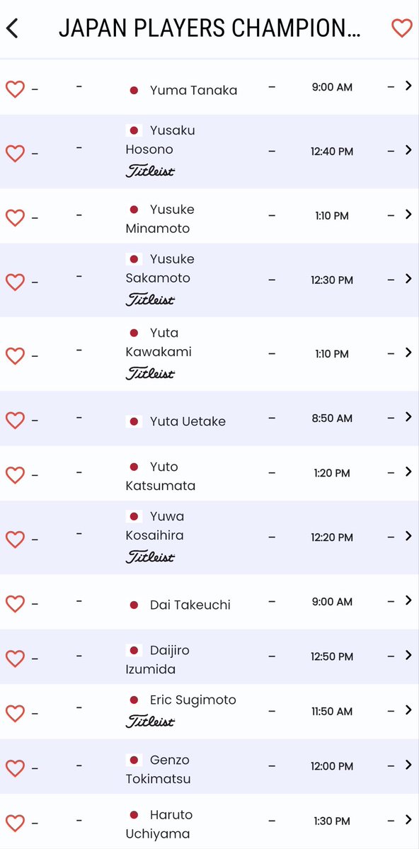 GlennChisholm4's tweet photo. #JapanPlayersChampionship #JGTO #JapanGolfTour #Golf #GolfLife #GolfNews #GolfUpdates #GolfMedia #TournamentGolf #Leaderboard #RoundOne #OpeningRound #BirdieWatch #RoadToVictory #ProGolf #GolfFans #Tochigi #NishiNasunoCountryClub #GolfCommunity #FairwaysAndGreens https://t.co/JXiowcR1cU