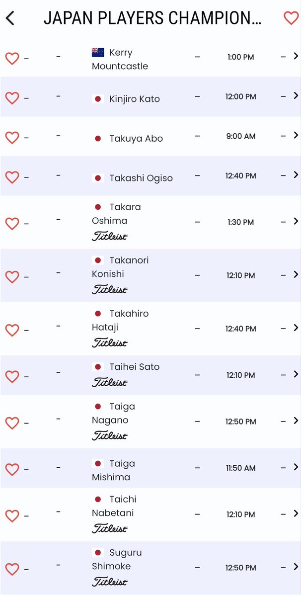 GlennChisholm4's tweet photo. #JapanPlayersChampionship #JGTO #JapanGolfTour #Golf #GolfLife #GolfNews #GolfUpdates #GolfMedia #TournamentGolf #Leaderboard #RoundOne #OpeningRound #BirdieWatch #RoadToVictory #ProGolf #GolfFans #Tochigi #NishiNasunoCountryClub #GolfCommunity #FairwaysAndGreens https://t.co/wnnbRarMig