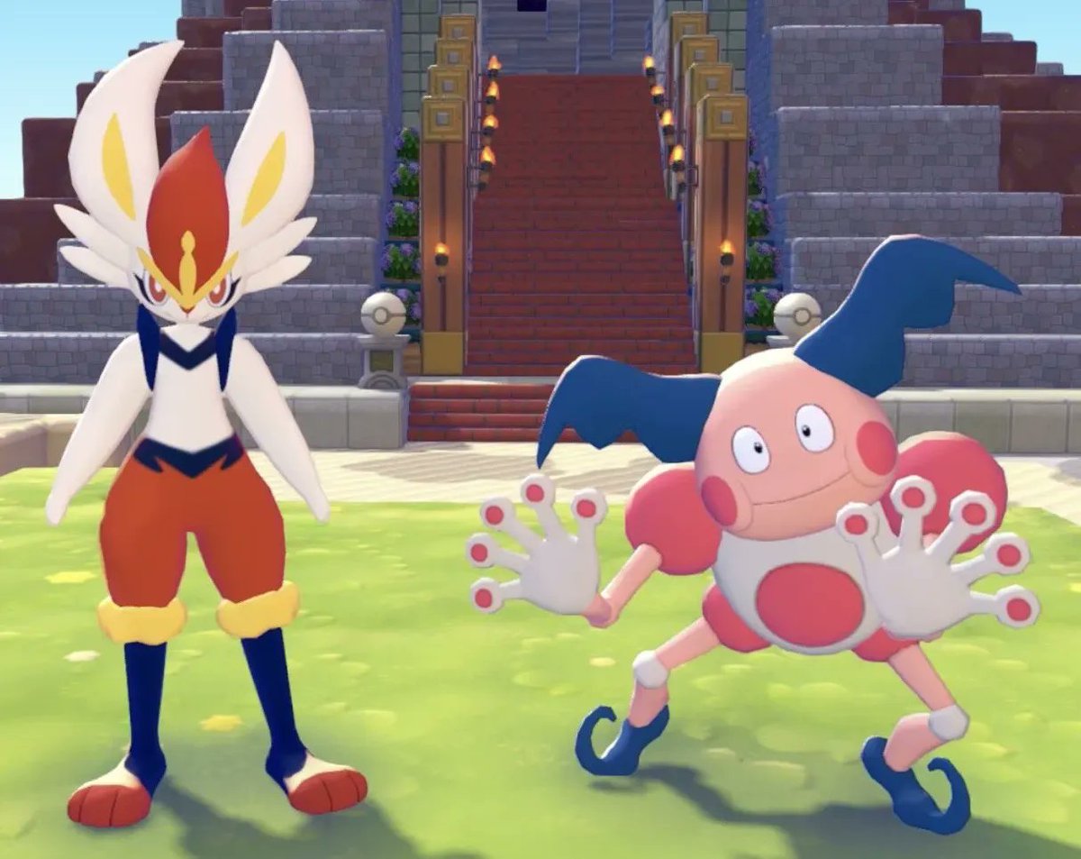 Jester_Pyro_Bun's tweet photo. Cinderace & Mr. Mime in Pokopia :3
#Pokemon #PokemonPokopia #Pokopia #Cinderace #MrMime https://t.co/WwrhEK675j