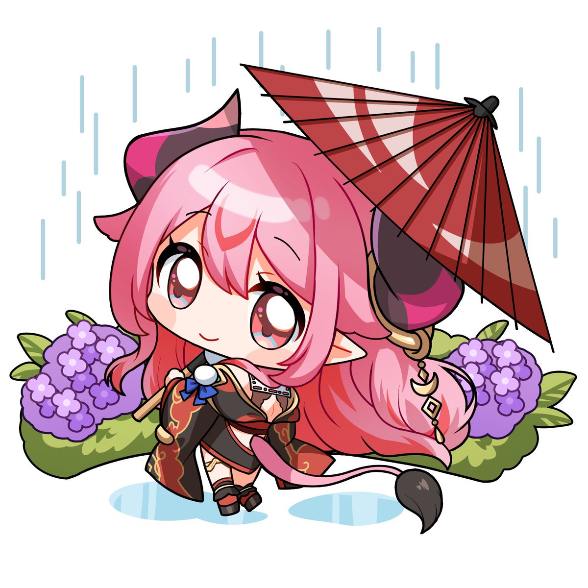 hoozukiiriya's tweet photo. おぱよー！
本日の浅草は☔雨なのじゃ
かたつむり見かけたらラッキー✨

お気に入りの傘でおでかけしよう
いってらっしゃーい！

鬼っ子のyoutube⛩🐮
https://t.co/Iu13sataa3
#6月のVTuberフォロー祭り‍ https://t.co/mdx2ozr2Ti