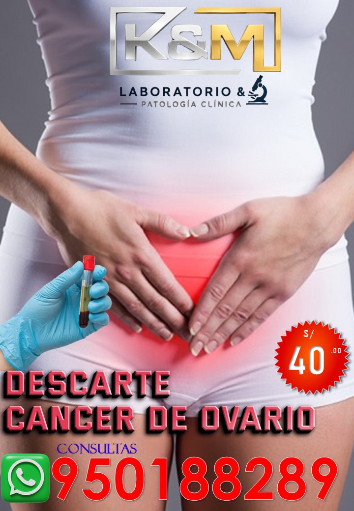 kmlaboratorio's tweet photo. 🎗️ La detección temprana puede marcar la diferencia.
En nuestro laboratorio realizamos análisis para el descarte de cáncer de ovario, con tecnología moderna, resultados confiables y atención profesional.
📍Agenda tu examen para una interpretación adecuada de los resultados. https://t.co/bjxJeIHXrf