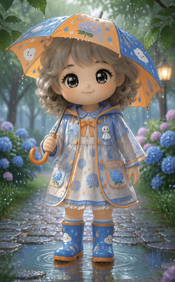 おはよう☔️／☁️