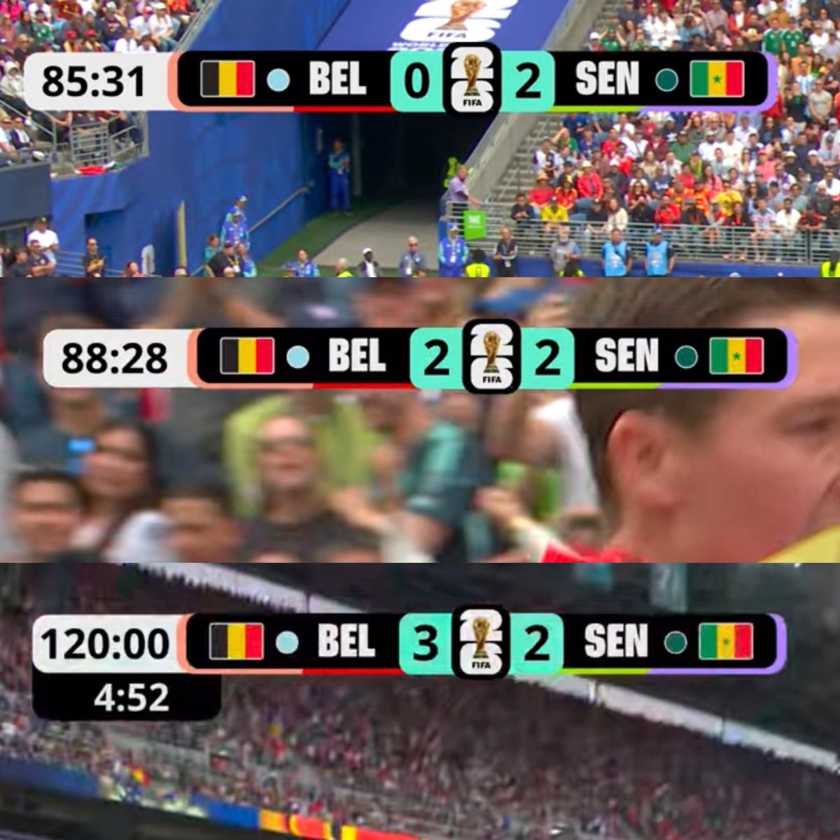 centralreality's tweet photo. nunca vou me conformar com isso... vamos combinar de só comemorar algo quando juiz apitar o fim do jogo pelo amor!! https://t.co/qdlp1s6WII