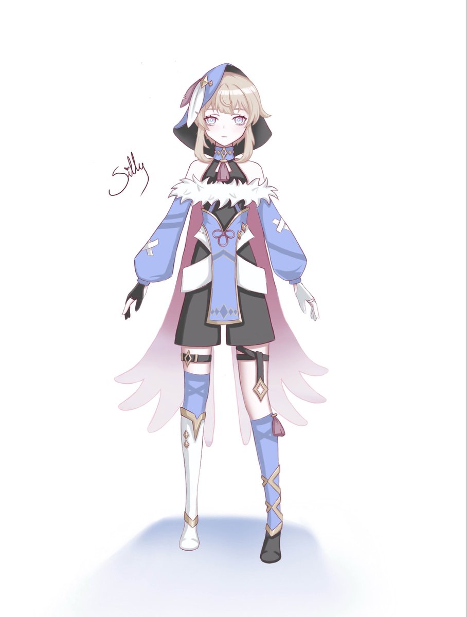 Silly11112222's tweet photo. genshin impact oc 🩷 https://t.co/IDnGvOAIfM
