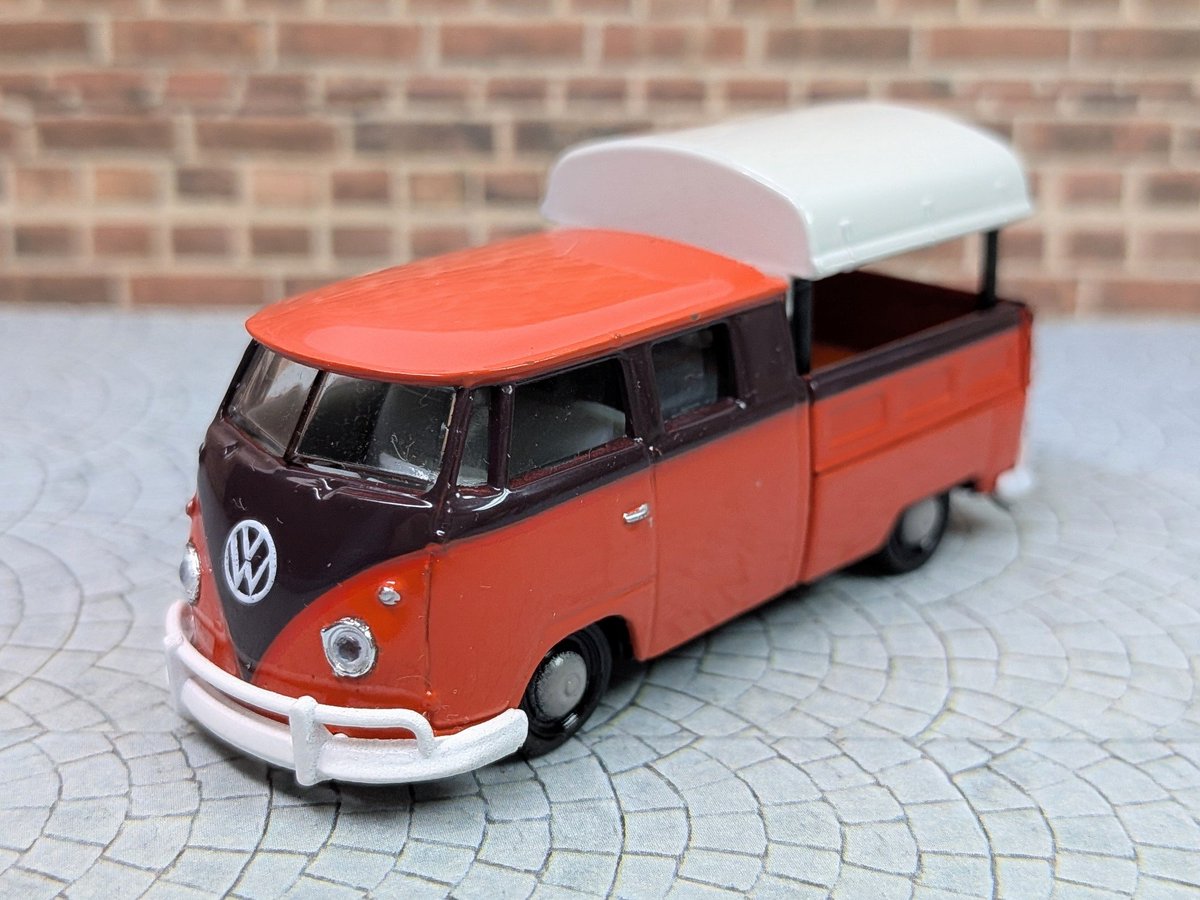 M2マシーン 1960 フォルクスワーゲン・ダブルキャブ M2 Machines 1960 VW Double Cab Truck はたらくくるま #m2machines
