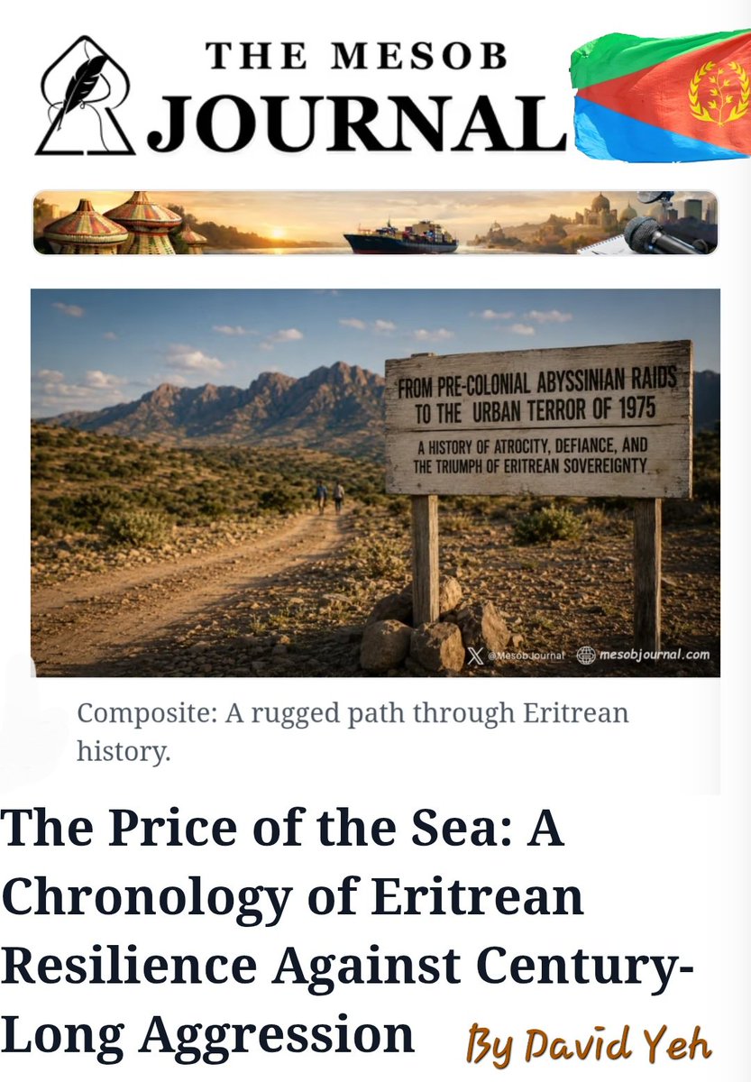 Yehdavid's tweet photo. Z Price of z Sea:
1886:2/3 of Nara/Kunama massacred by Ras Alula.  
1967:Haile Selassie’s slaughter unites #Eritreans.  
1975:Derg’s Piano Wire terror, Wekiduba massacre.  
10K join liberation.  
Dry the sea fails.  
50 yrs later: #Eritrea stands free.👇👉 https://t.co/E4XOJuN0mS https://t.co/3KtVQD3Hq5