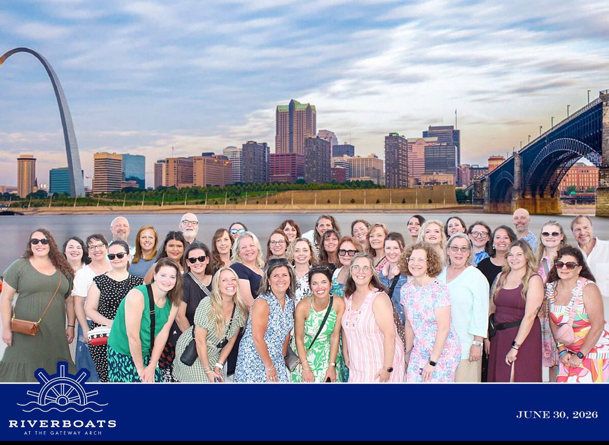 MsFainfirsties's tweet photo. A Mississippi River dinner cruise isn't just about the views—it's about the people around the table. Sometimes the best souvenir is a genuine laugh. 🚢😂  @KEDCGrants @KingWendy_m @DrJWEvansJr https://t.co/aOr3k2zulE