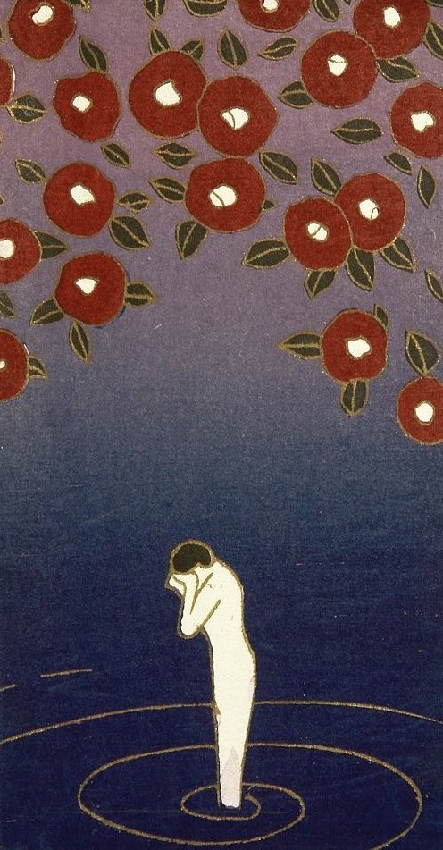 _____yohaku's tweet photo. 大正から昭和にかけ、主に絵葉書や絵封筒の絵を手がけた画家、小林かいち。 https://t.co/KKPk3pN249