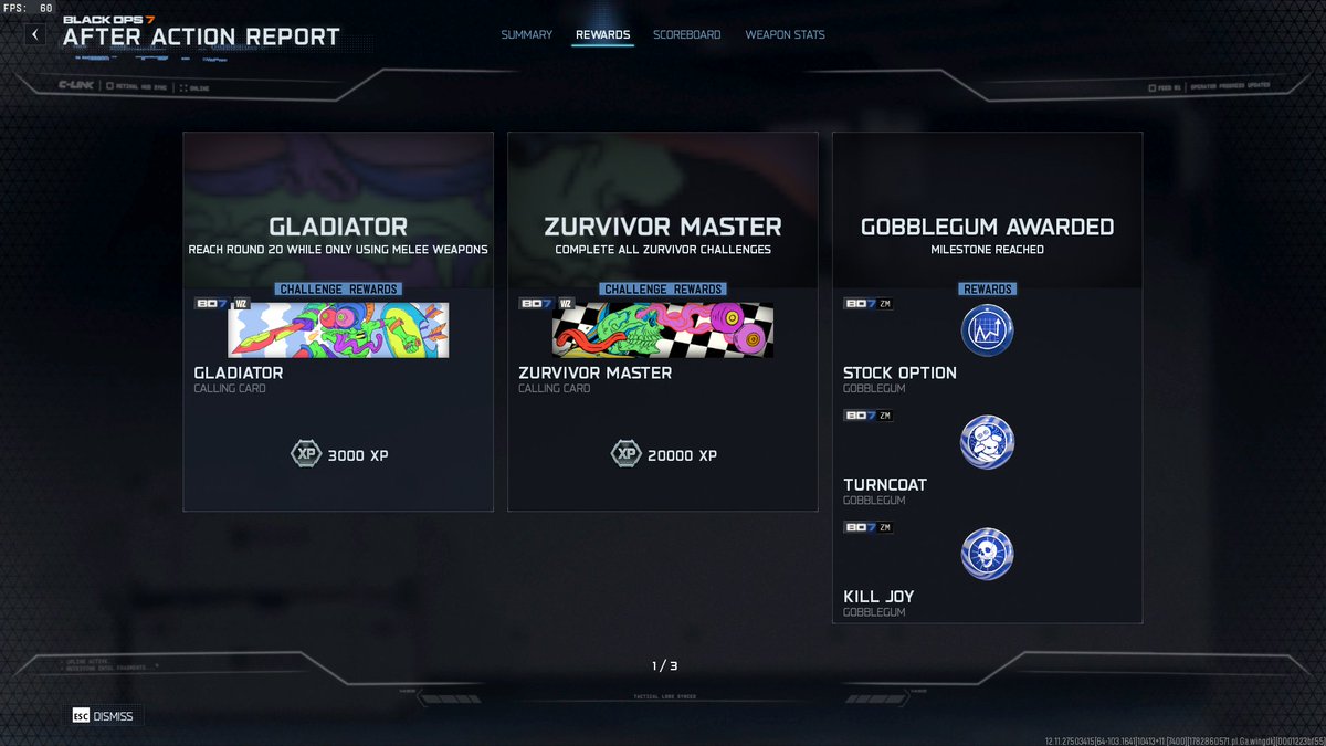 Maple_774's tweet photo. Career, Hardened, and (most of) Prestige challenges complete!

I doubt I'll ever go for Abracadavre since it involves needing Tier 3 relics, but maybe someday.

#CallofDuty #BlackOps7 #BO7 #Zombies https://t.co/bFp1O2vWIJ