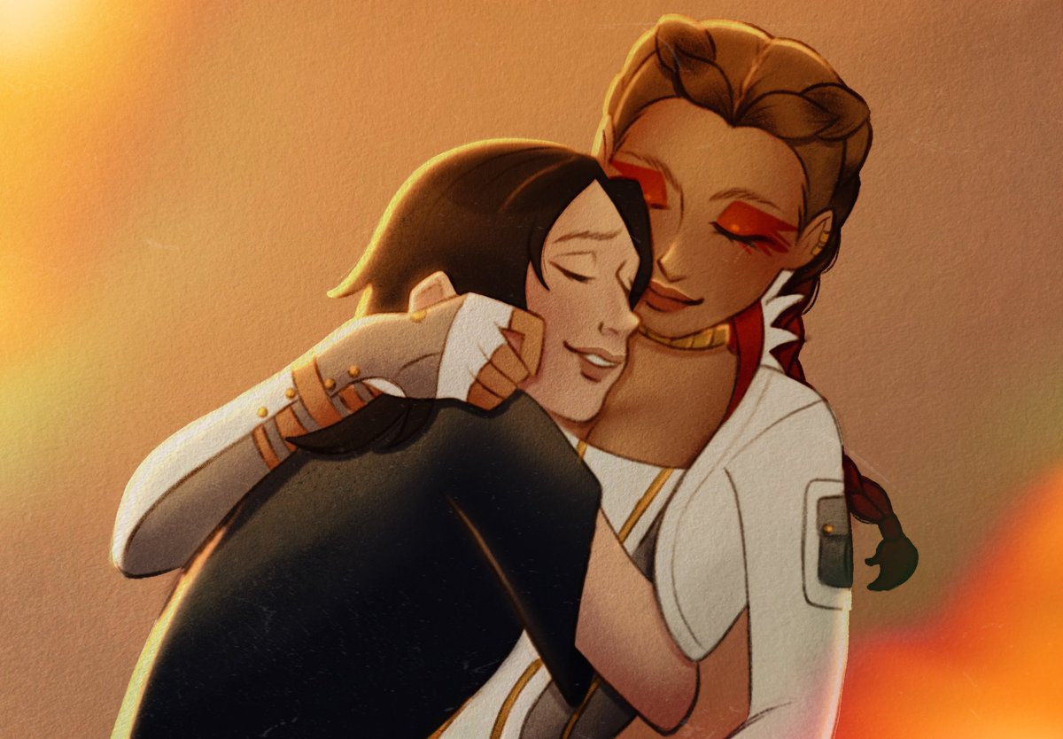 susu_Ugh's tweet photo. hhh, look at this beautiful artwork I just received of my ship with Loba!!! I love it so much! it's absolutely gorgeous! 💖
Thank you so much, @slxt4loba , for this amazing art trade! I truly love it!! 🥹 https://t.co/353AuAOLhF