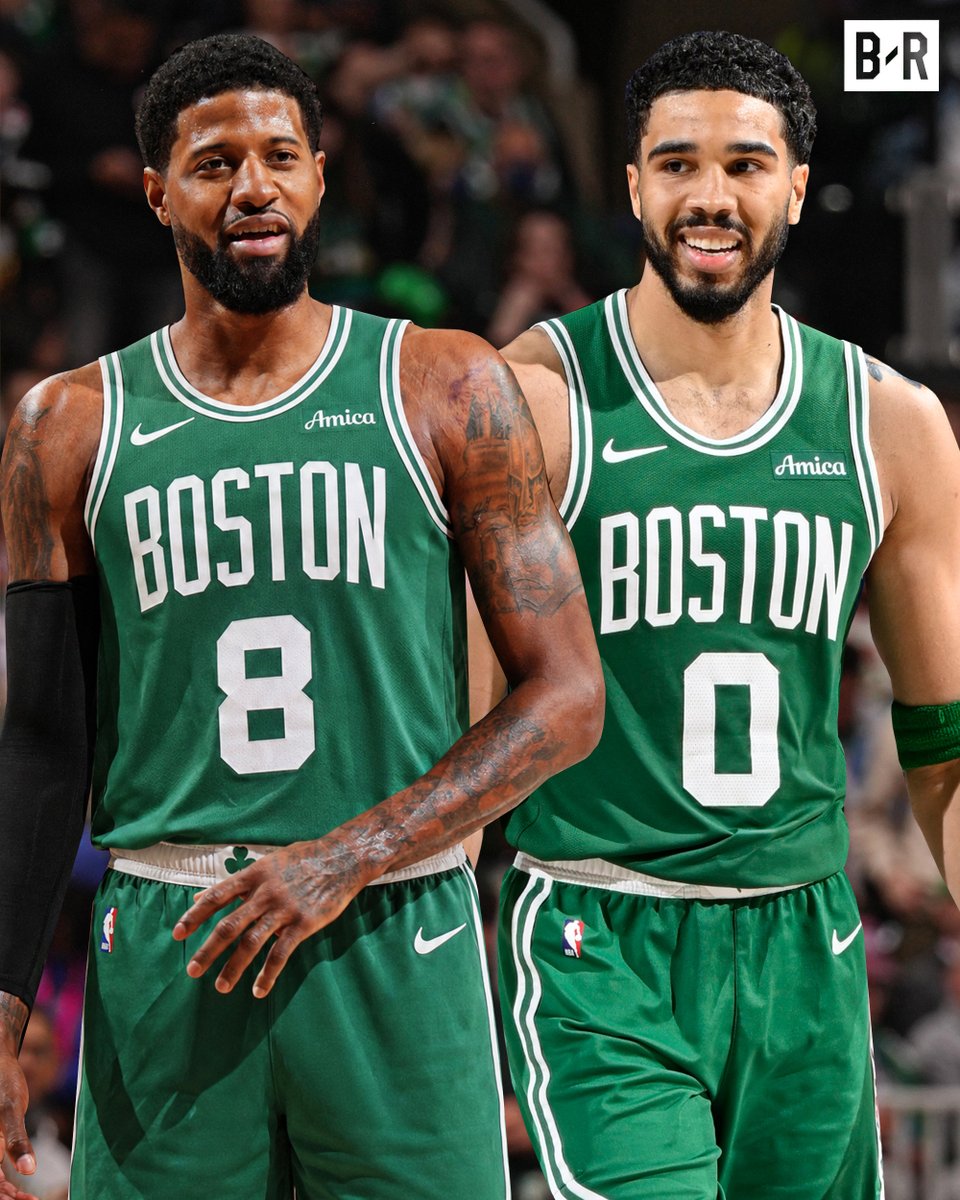 BleacherReport's tweet photo. Paul George is headed to Boston ☘️

How far are the Celtics going this season? 🤔 https://t.co/HDEedQd698