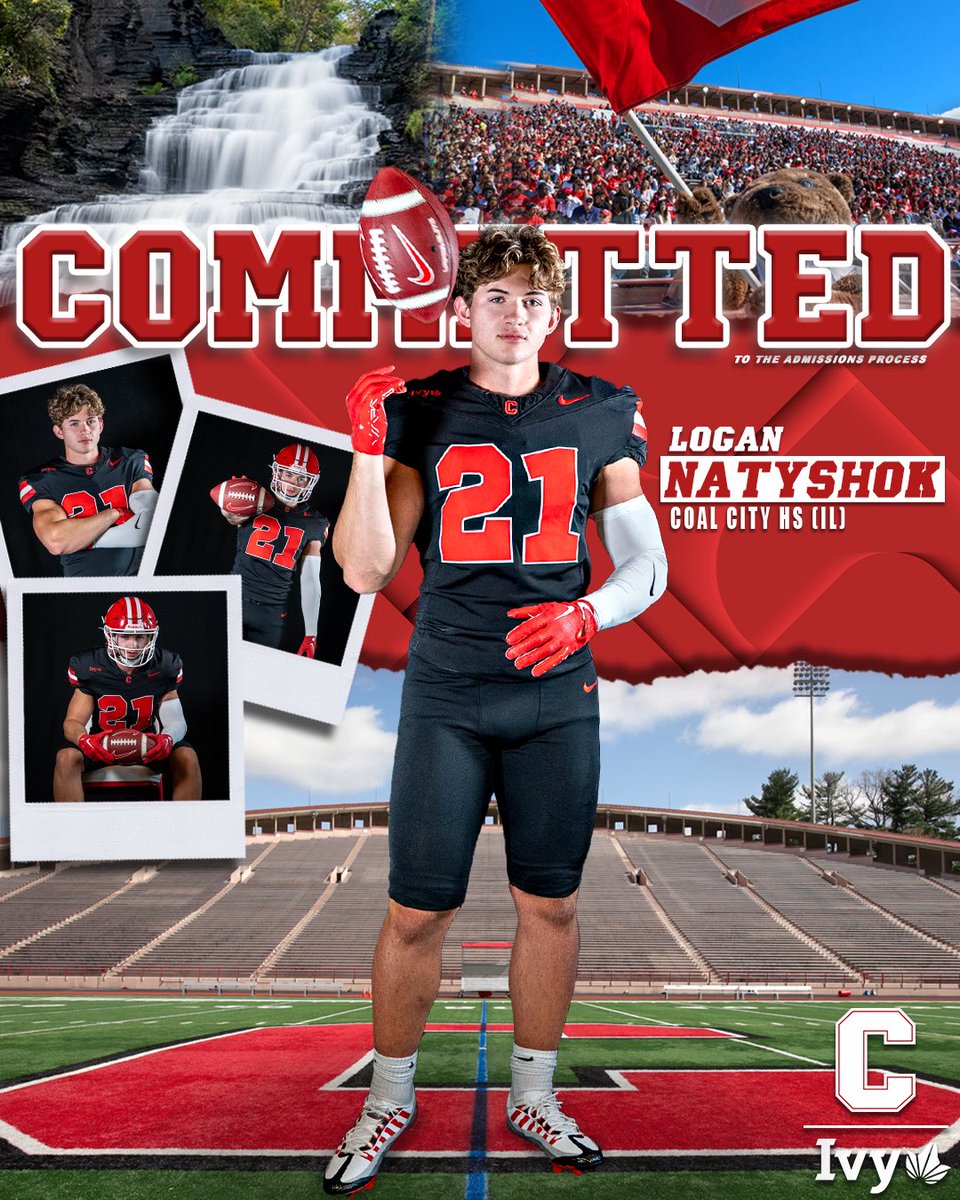 LoganNatyshok's tweet photo. I’m happy to announce that I’ve committed to Cornell University to further my athletic and academic career!

Thank you to all my friends, family, and coaches that have helped me along this difficult journey.

This is only the beginning…

Go Big Red 🐻❤️

@DanSwanstrom @TerryUrsin @CoachJDittman58 @coalercoach @consen4 @LongMatt77