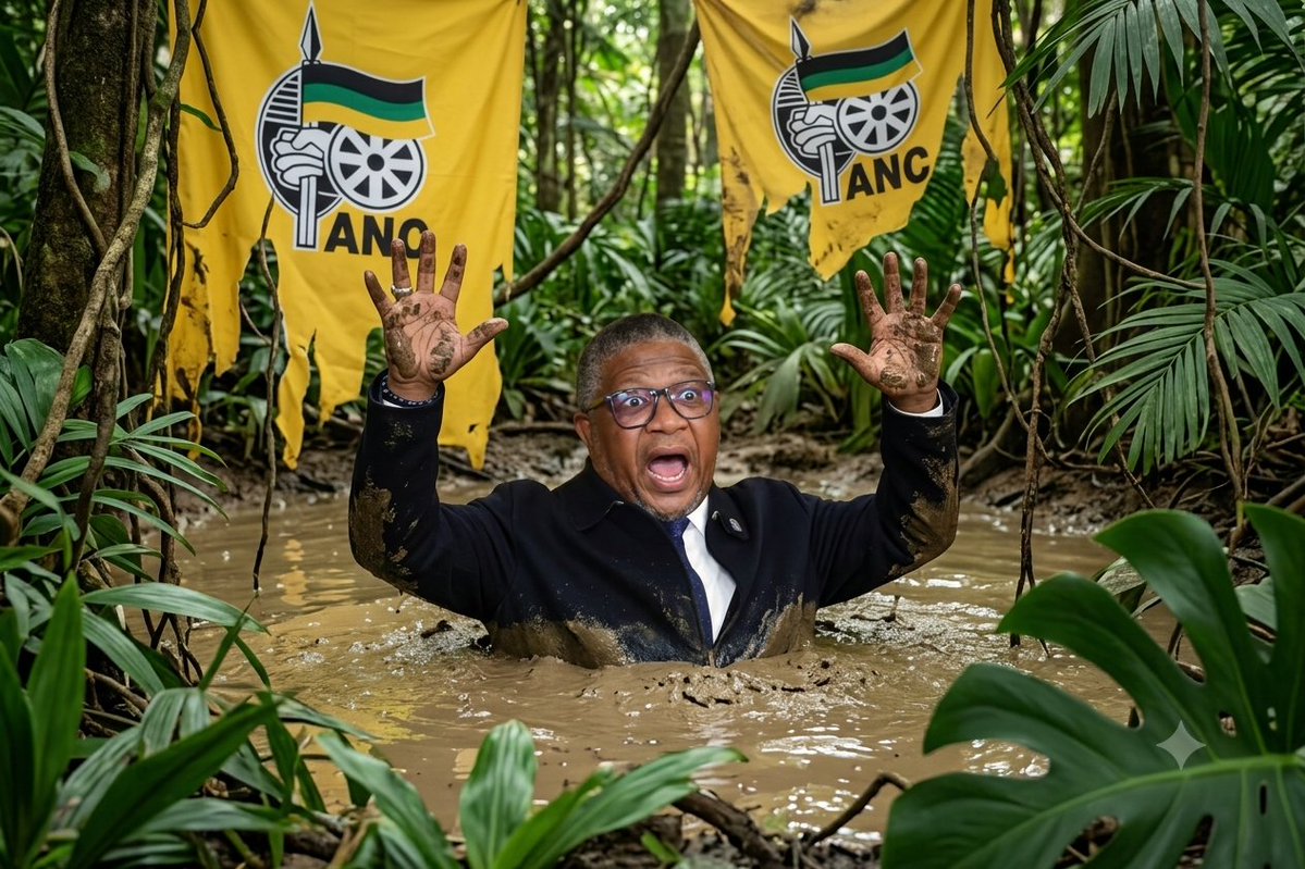 ISephara's tweet photo. If you found Fikile Mbalula sinking in quicksand what would you do? https://t.co/qQHqAstLWY
