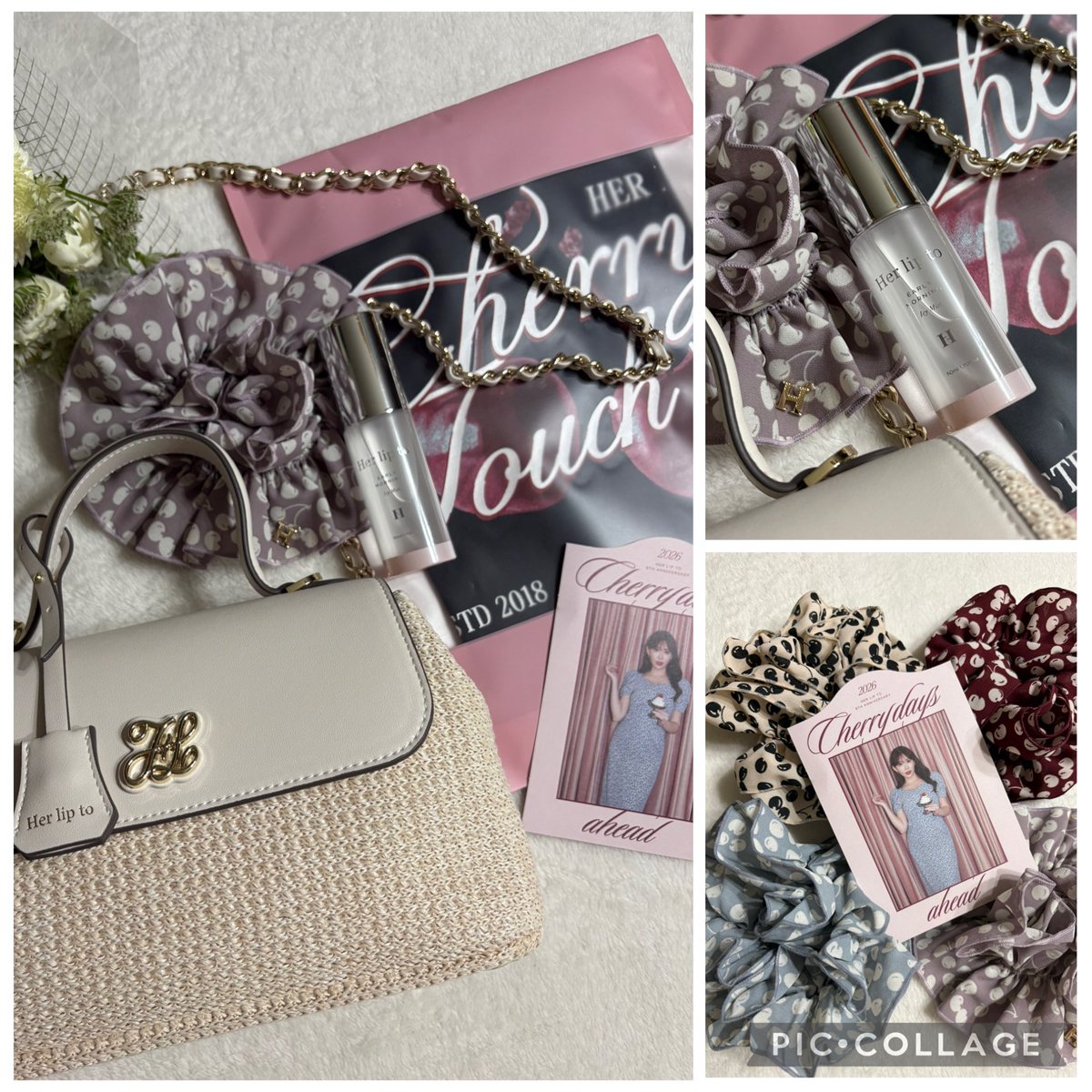 開封致しました…📦✨ 【HERLIPTO】 H Logo Top Handle Chain Bag