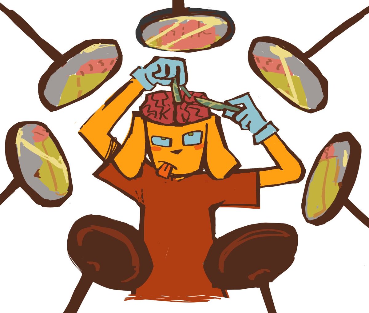 wiwiw123445's tweet photo. Lobotomy #tadc #scratch #theamazingdiigitalcircus https://t.co/X7ZaGQHezk