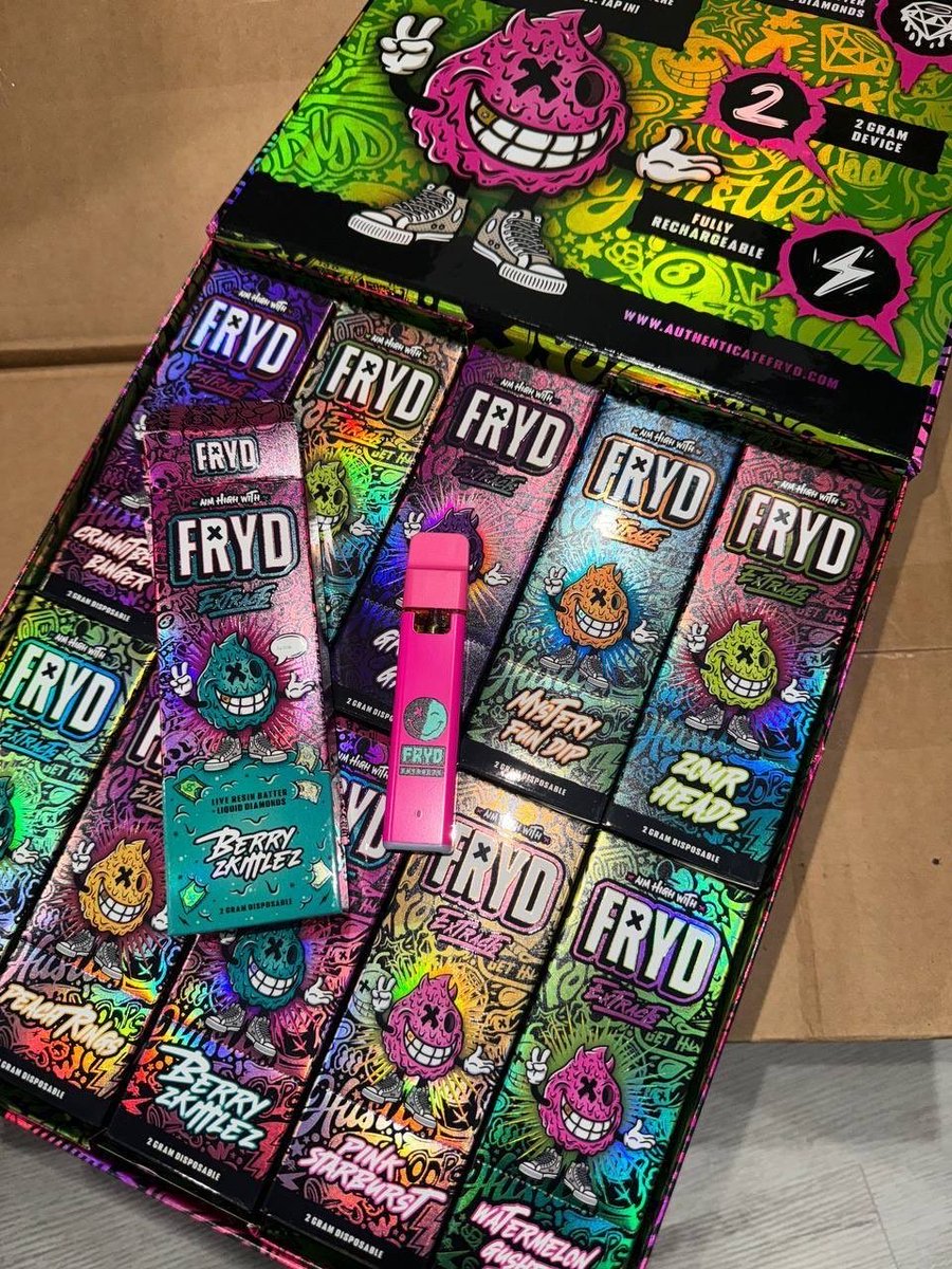 plugwalk001's tweet photo. Authentic fryds 2g dispo 
Tap in ‼️📲💨💯
Delivery 🚚 💨💯‼️

#Texas #Dallas  #DallasToDo  #DTX #DallasFreaks #DallasMeetups #DallasMeets #texasgirls #dallasgirls #Zaza #DallasCowboy #MFFL #DallasEats #DallasFoodies #DallasZa https://t.co/apFZsiOd2r