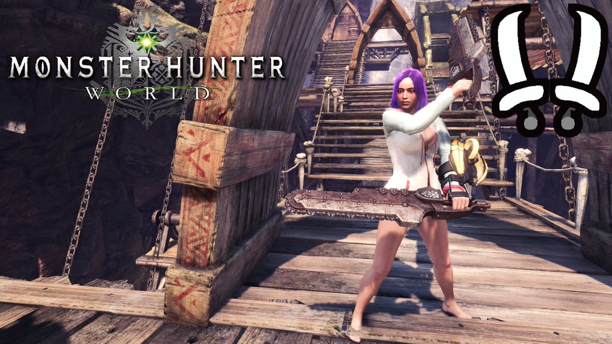 GleamSaphire's tweet photo. Uber late but LIVE as it's time to continue showing just what Dual Blades is about!
World Dual Blades may be barebones, but they are NASTY with the Clutch Claw!
Come along in chat to witness the dancing of death~
#Vtuber #ENVtuber #MHWorld #DualBlades https://t.co/NG5FOj39Dt