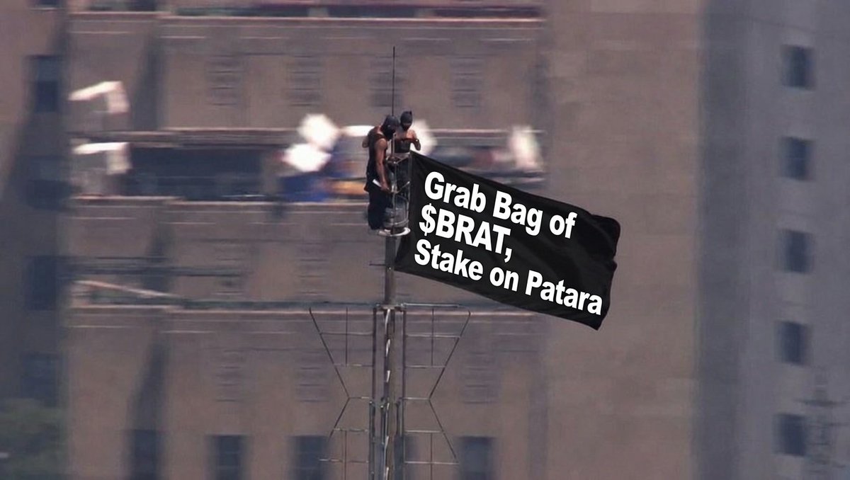 bratonsui's tweet photo. 🌭Grab bag of $BRAT, stake on @PataraApp to earn BRAT
🌭Play @PlayPatarian to earn $BRAT
🌭Good life https://t.co/wGPaW6TJOv