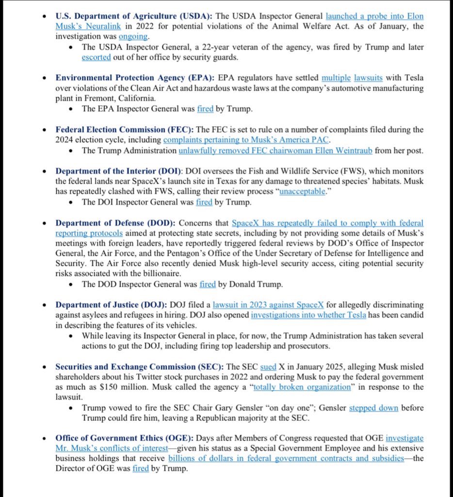 MydibaTh's tweet photo. @NormOrnstein Remember folks, DOGE first destroyed or disabled agencies investigating eloon’s companies for regulatory violations and crimes while exposing the United States government to massive data theft and espionage. https://t.co/XXfCA7xAcw