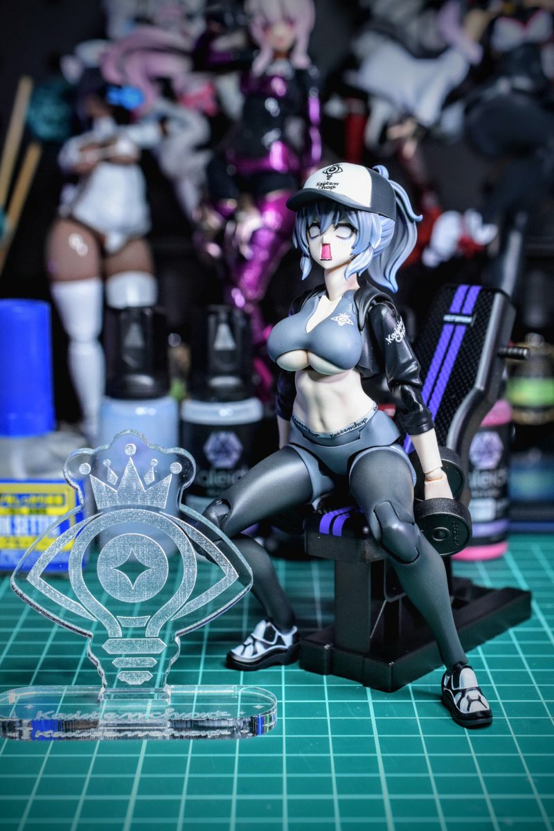 OMEGANEX3's tweet photo. #７月になったのでフォロワーさんに自己紹介しようぜ

美プラ作ってます！！

今月はお仕事の関係で前半はほとんど作業できないけど終わったらアルカナディア公式のコンテスト参加用の子を頑張るよー！！ https://t.co/aMgRyuHGSR