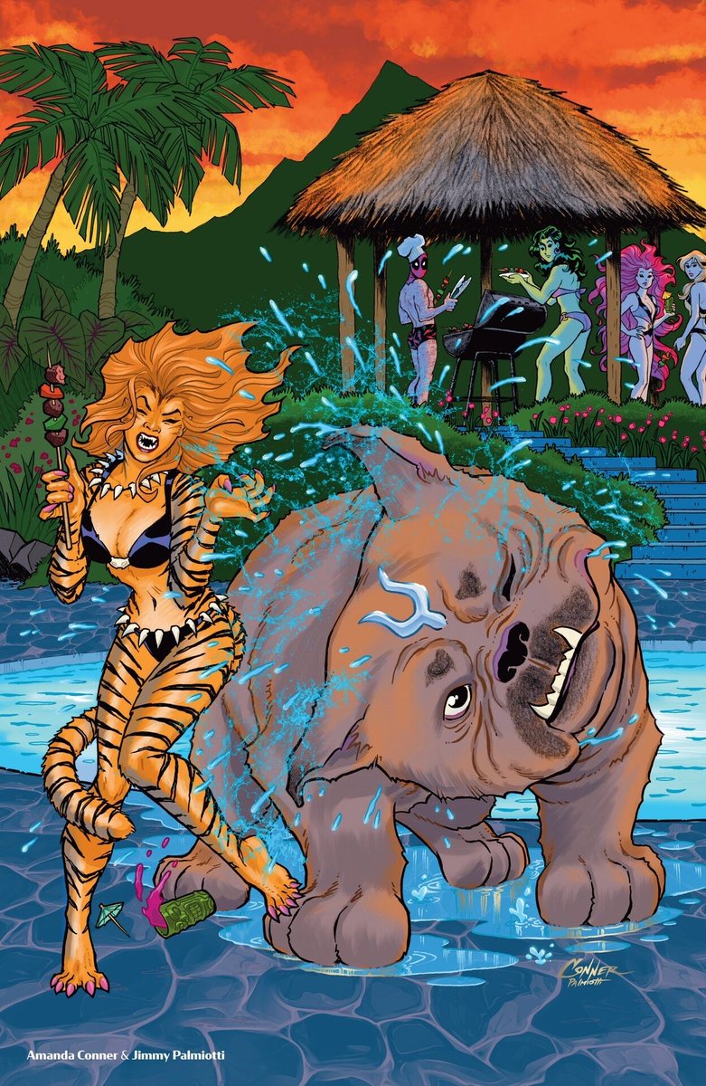 TH0RJANE's tweet photo. nobody move we got some Inhumans crumbs in the swimsuit special https://t.co/WhlNzXXwnR