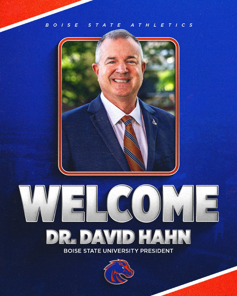 BroncoSports's tweet photo. Welcome to Bronco Nation, Dr. David Hahn! 🔵🟠

#BleedBlue | #WhatsNext https://t.co/hXKcZwUlJB
