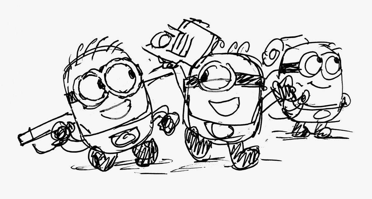 veggiecakeface's tweet photo. watched #minions at midnight then woke up wanting to watch it again. smiles all around forever 🥹 https://t.co/7kdOIMWj2Q