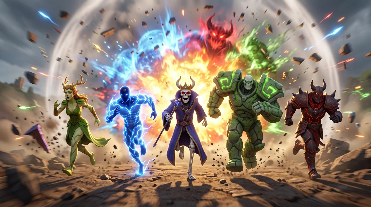 lotonsolana's tweet photo. 1v1 DUELS ARE LIVE.

New mode in League of Trenches: one champion, one lane, no team to hide behind.

Same battlefield. Minions march, towers fire, the map plays on. But it's just you and your opponent in mid — first to break the enemy nexus wins.

Solo against the AI, or ranked against a real player. Matchmaking pairs duels instantly.

https://t.co/GBxRnttI2k - tap the GAME MODE card, pick DUEL 1V1, lock in.