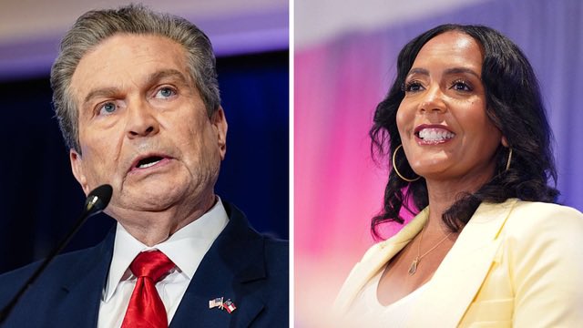 RpsAgainstTrump's tweet photo. Georgia Governor 

(D)Keisha Lance Bottoms 52%
(R)Rick Jackson 47% https://t.co/a2ggsPxQXd