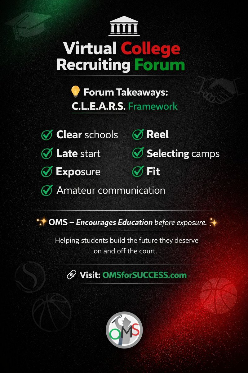 OMS Career & Scholarship Academy tweet media