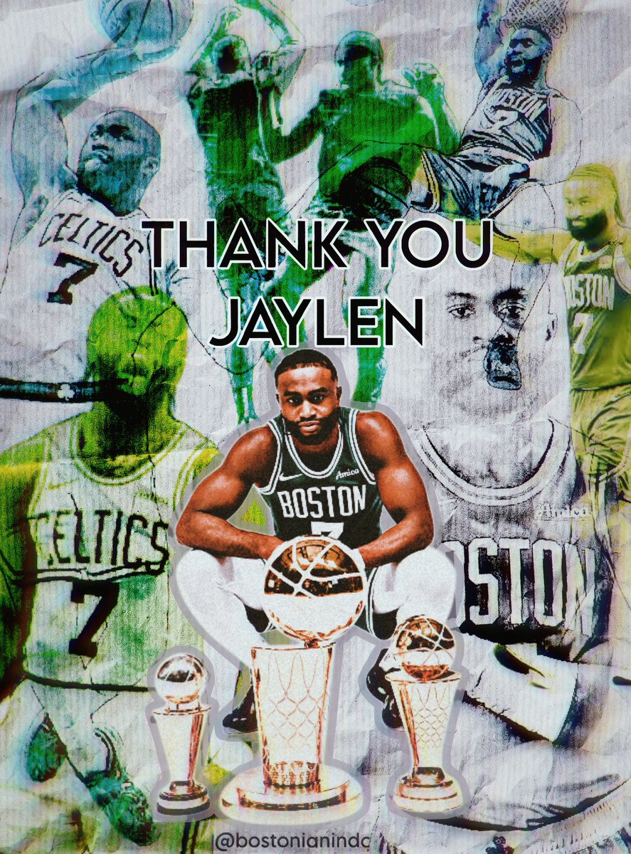 bostonianindc2's tweet photo. For 10 season, I watched Jaylen Brown become not just an incredible player, but an incredible person. What he’s meant to the Boston has gone far beyond the court &amp; he truly shifted the energy. Thank you for everything, @FCHWPO, you’ll forever be one of my favorite Celtics ☘️ https://t.co/oH4aV4tjdx