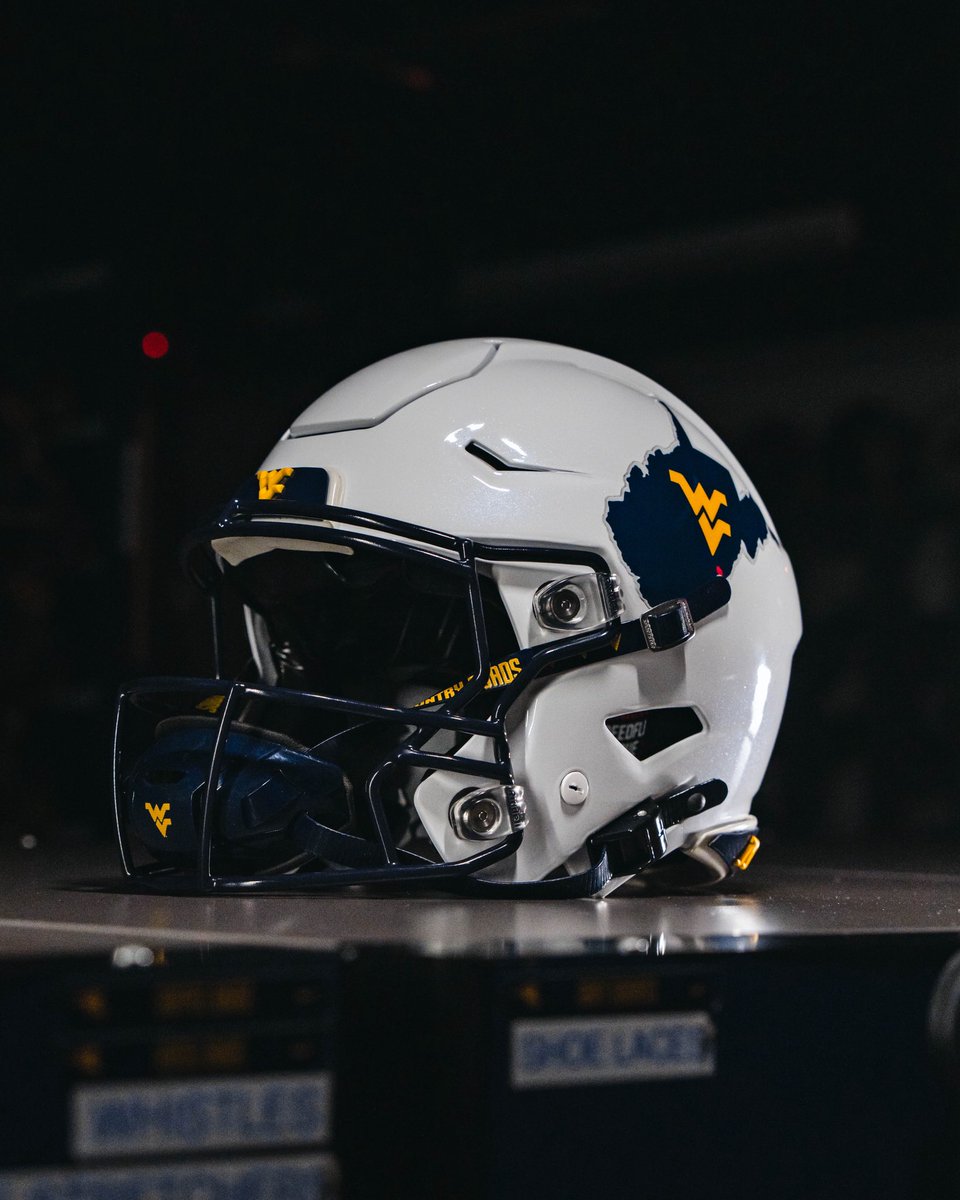 WVUfootball's tweet photo. Clean. Crisp. Glossy. ✨ https://t.co/XDraDcRPsm