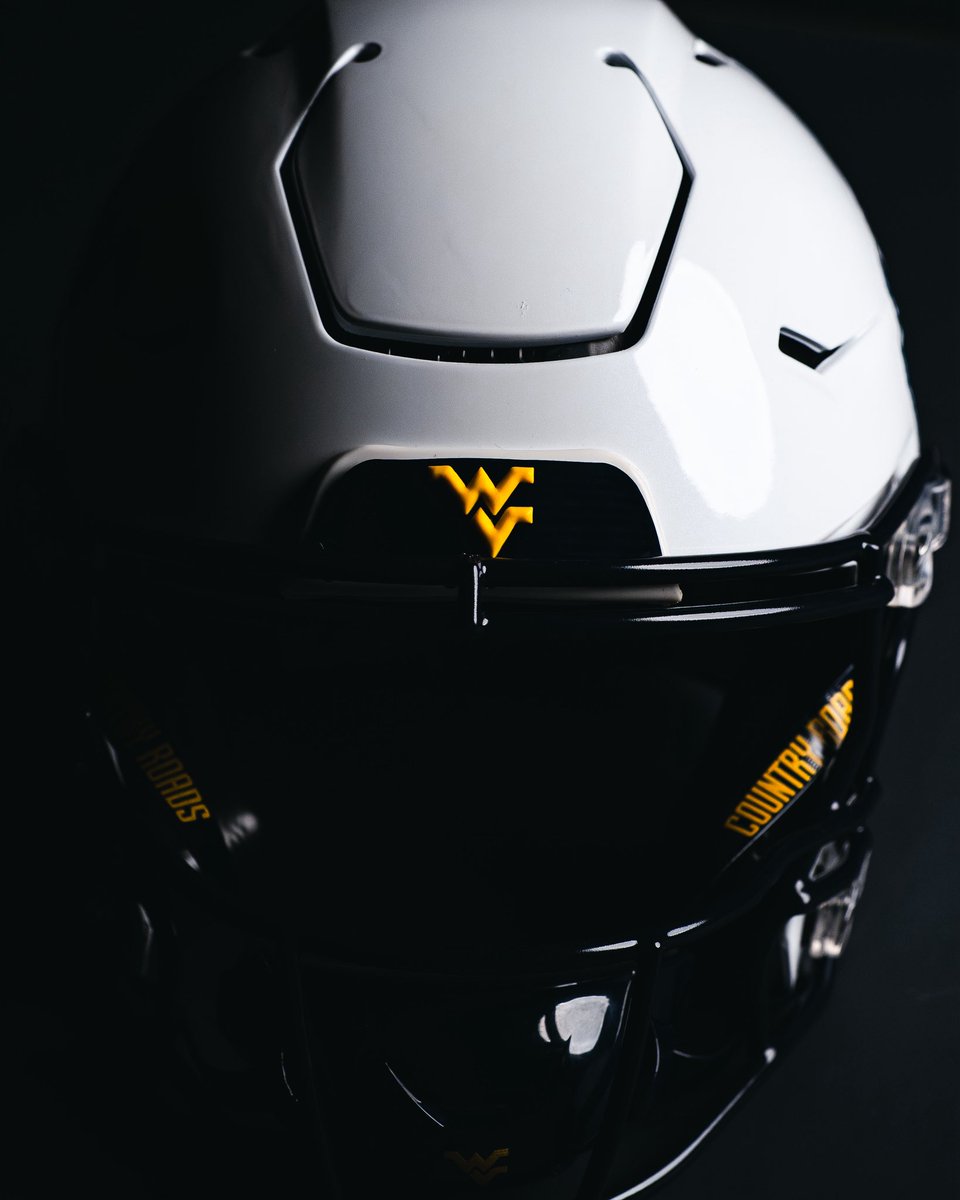 WVUfootball's tweet photo. Clean. Crisp. Glossy. ✨ https://t.co/XDraDcRPsm