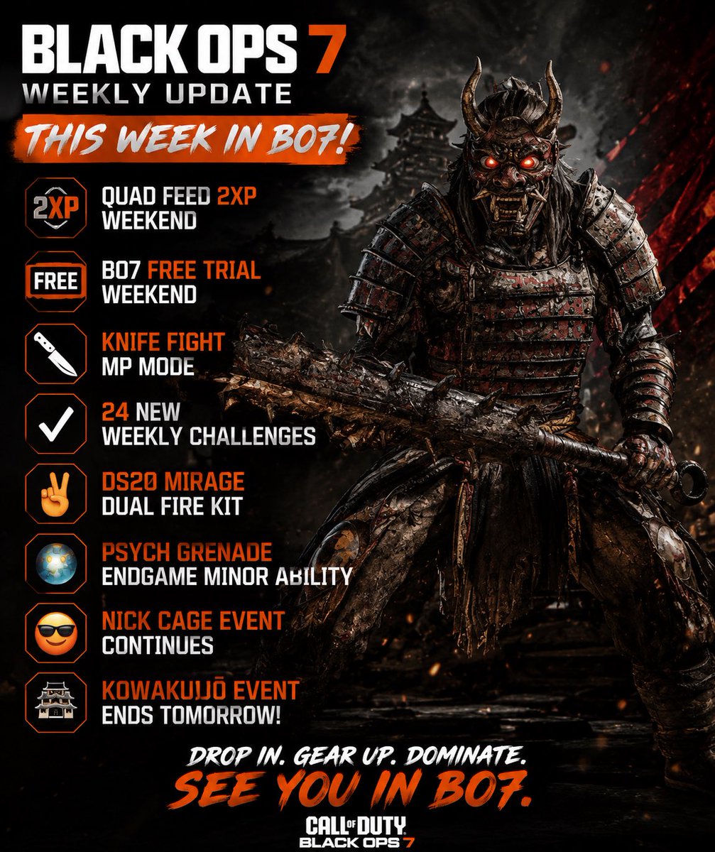CDub5302's tweet photo. 🚨 THEY JUST DROPPED THIS… 😳 BLACK OPS 7 UPDATE TOMORROW! https://t.co/qqTu5Ikmy3