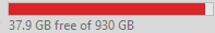 KingC0rvid's tweet photo. ...yknow given I was at 9 GB a few days ago this is an improvement... but I think its time to move BG3 and all its 9845 Saves onto my seagate hub https://t.co/I3gJpyLrfs