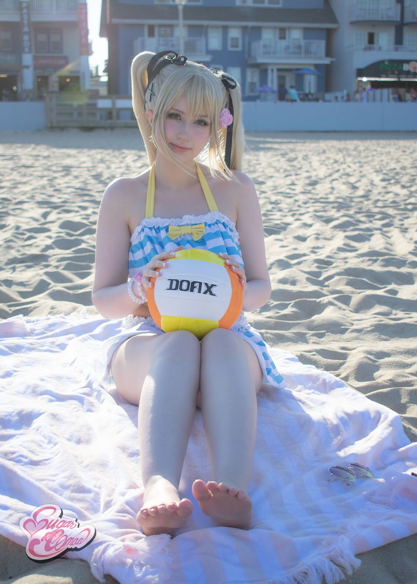 sugarc0maa's tweet photo. my marie rose hot summer beach photo set is so small that i thought i might as well just post my favorite pic from it. lmk if i should make prints of it https://t.co/PfbypUGO9h