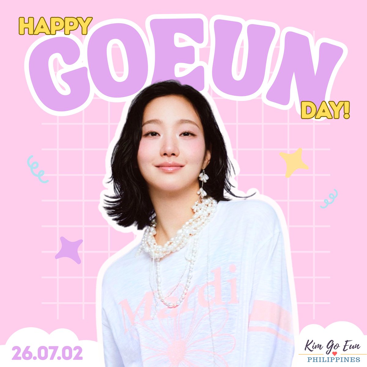 kimgoeunphofc's tweet photo. On this special day, we wish her a year ahead filled with love, laughter, good health, and beautiful new memories. May her dreams continue to bloom and may happiness always find its way to her.

Happy 35th birthday to our Goeun! 💛🎂

#HappyGoeunDay
#KimGoeun #김고은 https://t.co/I24CYS90J3