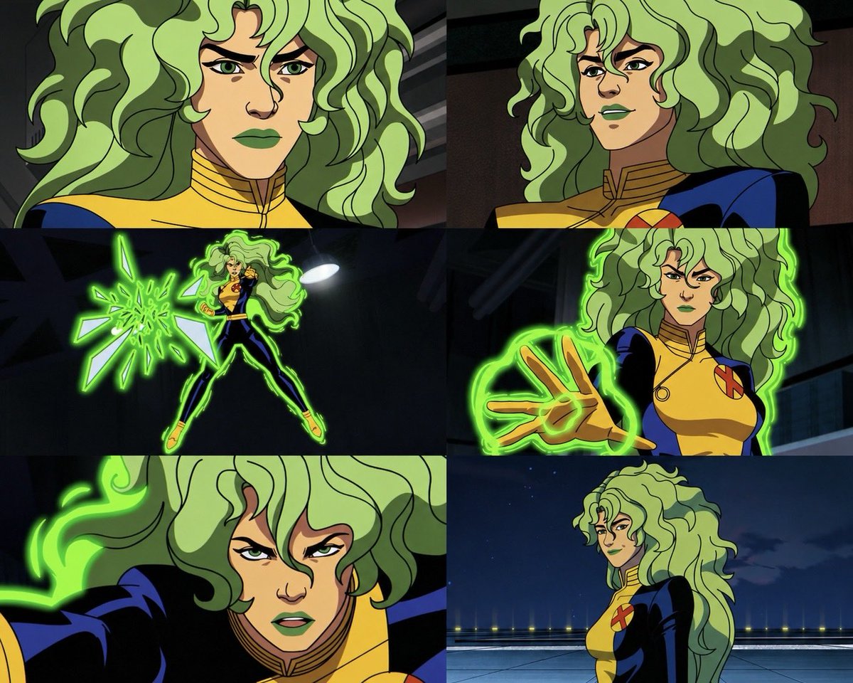 comfortrogue's tweet photo. Polaris is so cool #XMen97 https://t.co/Xf4HW1w3t8