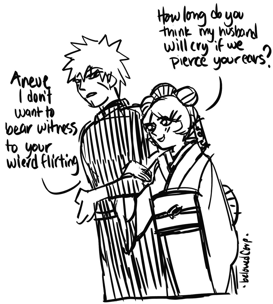 beloathedCorp's tweet photo. Mito +Tobirama in that feral child to calm composed adult pipeline (with a tiny hint of madatobi) https://t.co/KPuROCQndb