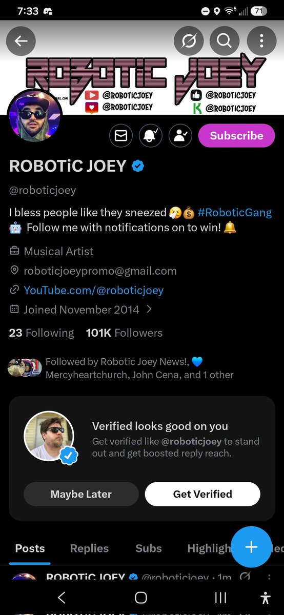 ItsBrandonBlaze's tweet photo. @roboticjoey https://t.co/wnBvBkZhht