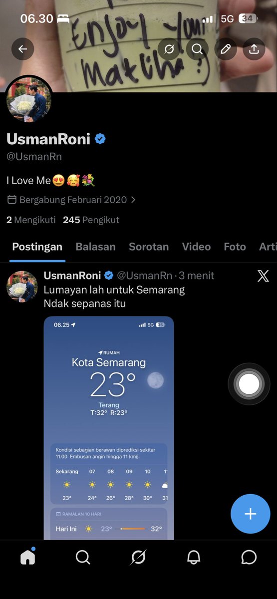 UsmanRn's tweet photo. Penampakan profilku
Kalau ditangguhkan emang jaid begini ya?
Langsung ilang jumlah followingnya? https://t.co/MYdqzfo7jE