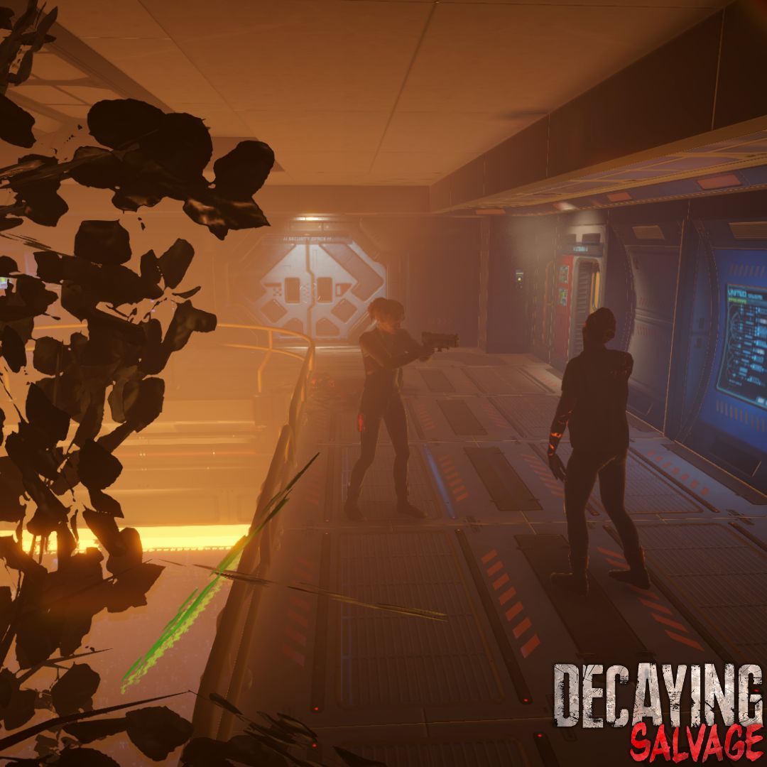 DecayingSalvage's tweet photo. Someone secured the central hub ... just not well enough.
Wishlist Decaying Salvage on Steam!
#IndieHorror #SurvivalHorror #HorrorGames
#FixedCamera https://t.co/6IMssAw167