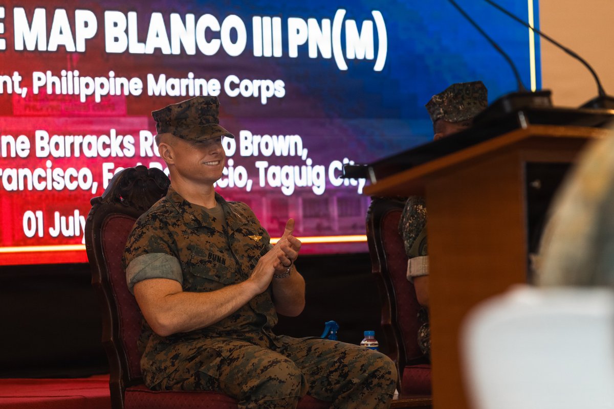 PacificMarines's tweet photo. One Region. One Team. 🌏⚡️

#PacificMarines and Multinational attendees of the #KAMANDAG10 closing ceremony pose for photos on Fort Bonifacio, #Philippines, July 1, 2026.

📸: Cpl. Ryan Ramsammy | @USMC https://t.co/2MAqESkz1u