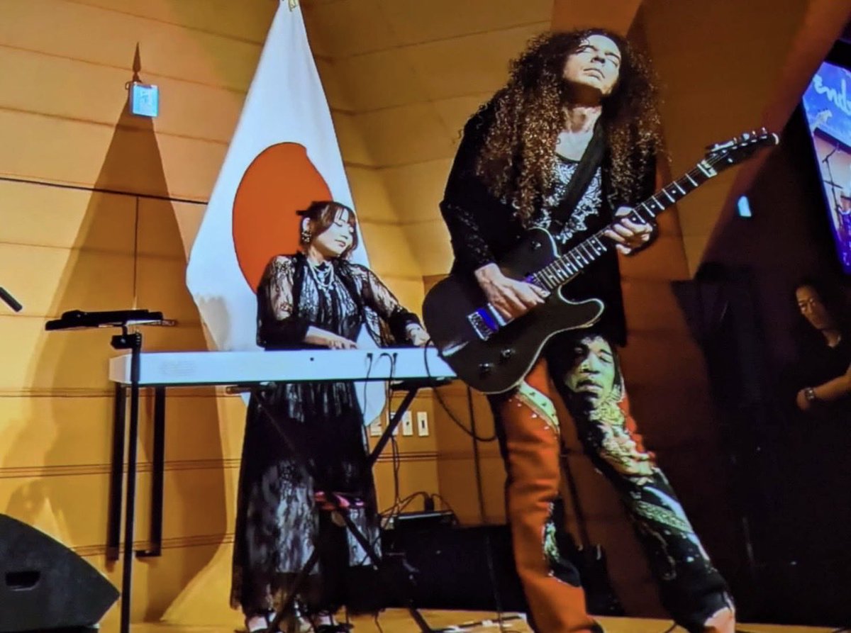 marty_friedman's tweet photo. We celebrated America’s 250th in Tokyo with the ACCJ and Fender, an incredible experience! https://t.co/xP9PsQhnfq