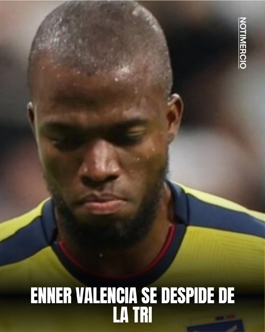 notimercio's tweet photo. Tras la eliminación de Ecuador del Mundial 2026, Enner Valencia cerró su ciclo con la Selección.

El capitán y goleador histórico de La Tri se despide después de años marcados por goles, liderazgo y presencia mundialista.

Una era termina para el fútbol ecuatoriano.

#Notimercio #LaTri #Ecuador #EnnerValencia #Mundial2026 #Fútbol