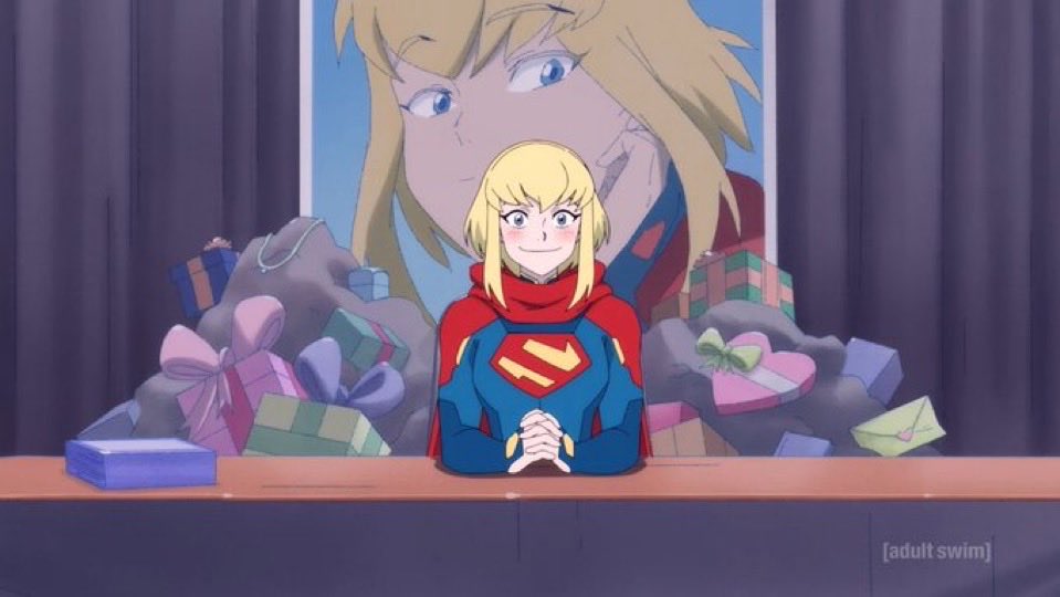 SuperLxst's tweet photo. At the SuperCon booth. Kara will wait. Gifts, kisses, all are welcome. https://t.co/hd34tdFVHk